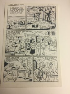 Archie: Captain Hero 4 pg 18 Comic Art
