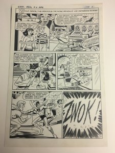 Archie: Captain Hero 4 pg 28 Comic Art
