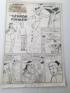 Betty and Veronica 33 pg 1 Comic Art