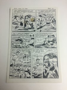 Archie: Captain Hero 4 pg 20 Comic Art